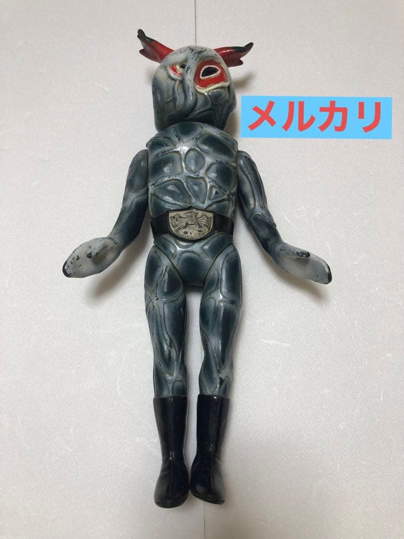 旧バンダイ　仮面ライダー怪人ソフビ　2点セット　キングソフビ　トリカブト他