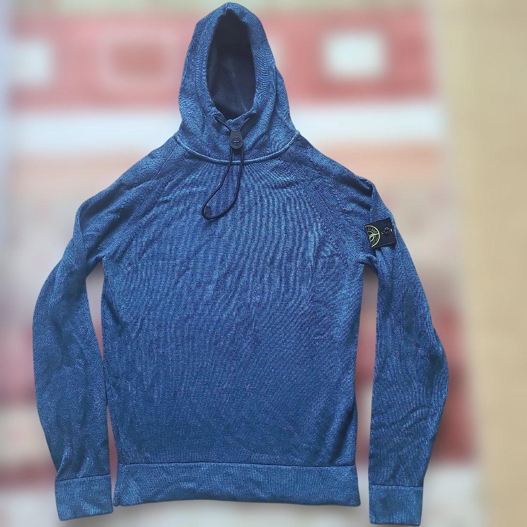 stone ストーンアイランド ニットパーカー 羊毛100 美 S