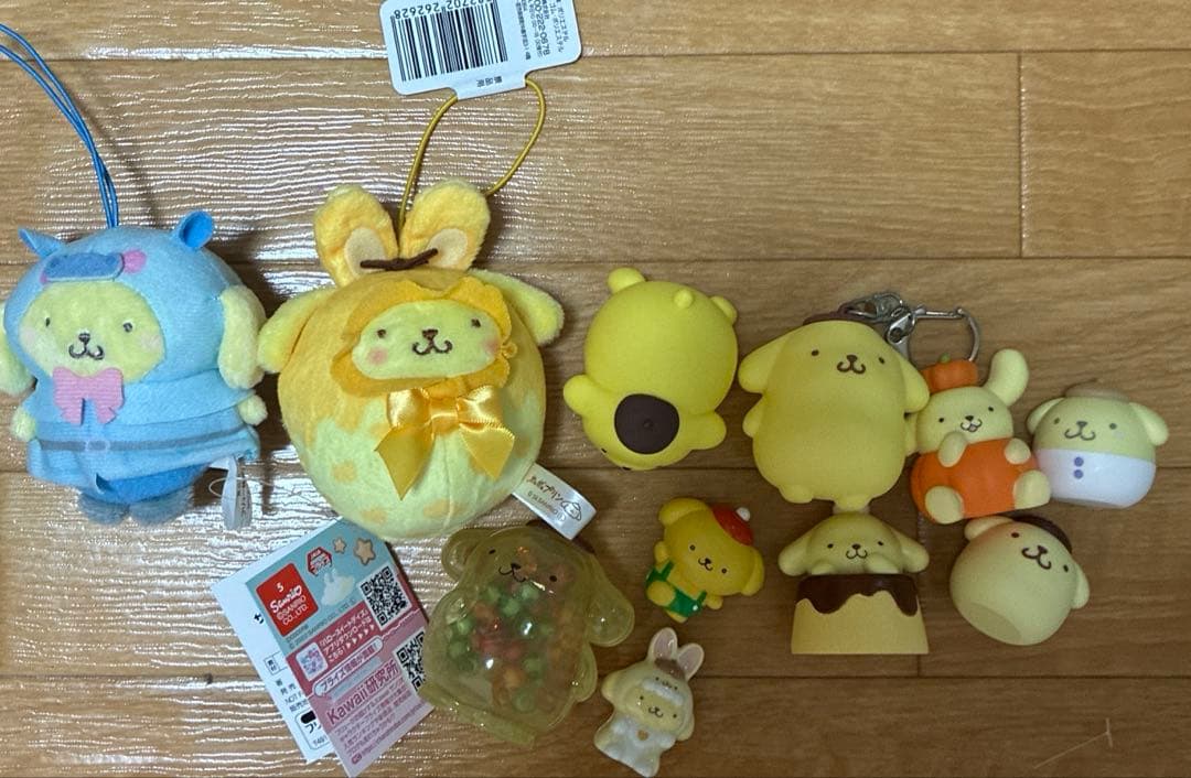 ポムポムプリン　まとめ売り　マスコット　ぬいぐるみ