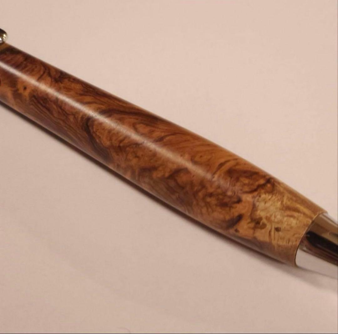 【激レア杢】《新品未使用》工房楔　ローズウッド瘤杢 シャープペンシル