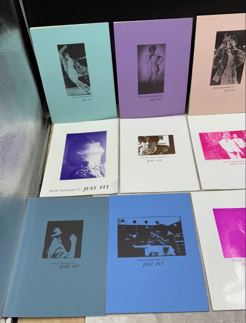 Q1 希少 レア 沢田研二ファンクラブ会報誌 JUST FIT 入手困難