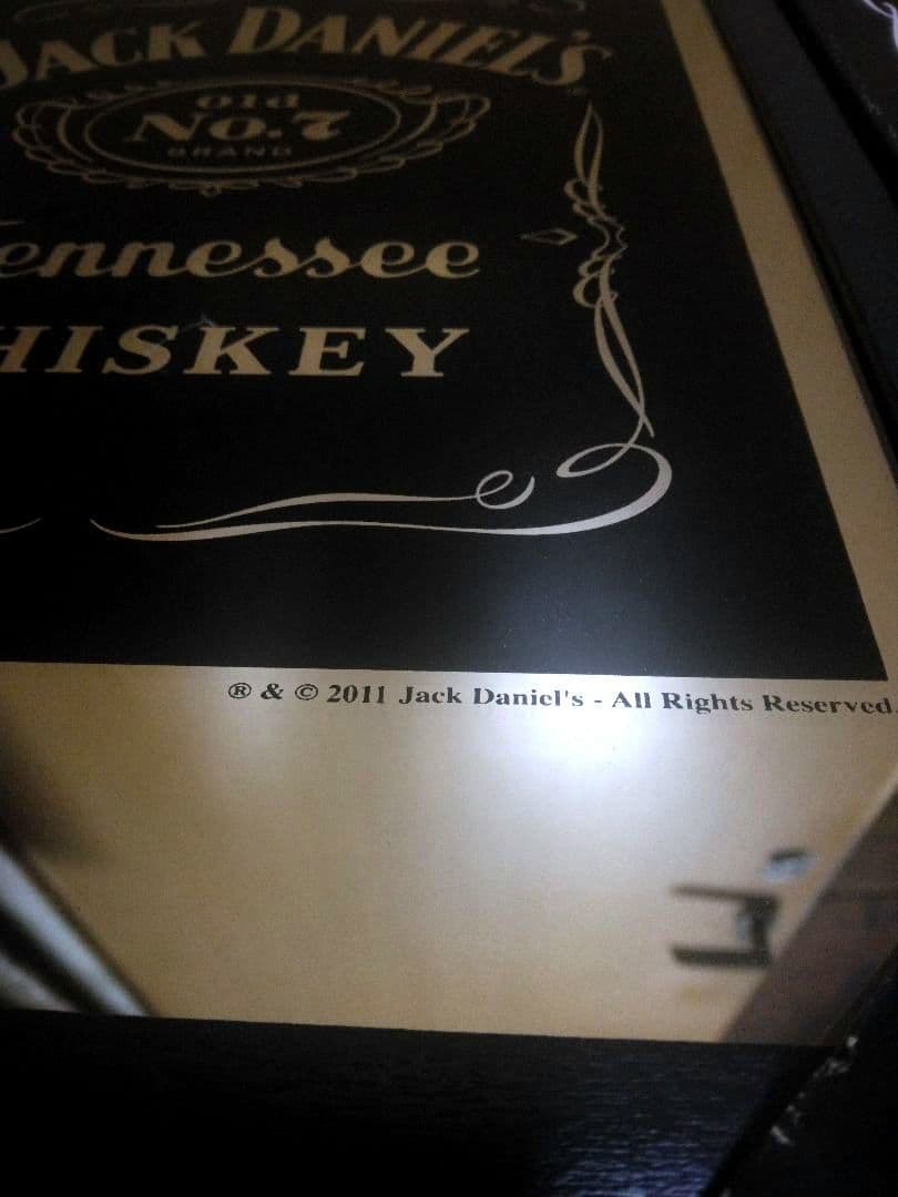 非売品　ジャックダニエル パブミラー ウイスキー　ウォールミラー 鏡