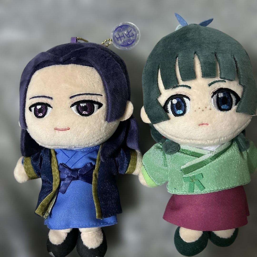 USJ 薬屋のひとりごと 壬氏 猫猫 ぬいぐるみキーチェーン セット