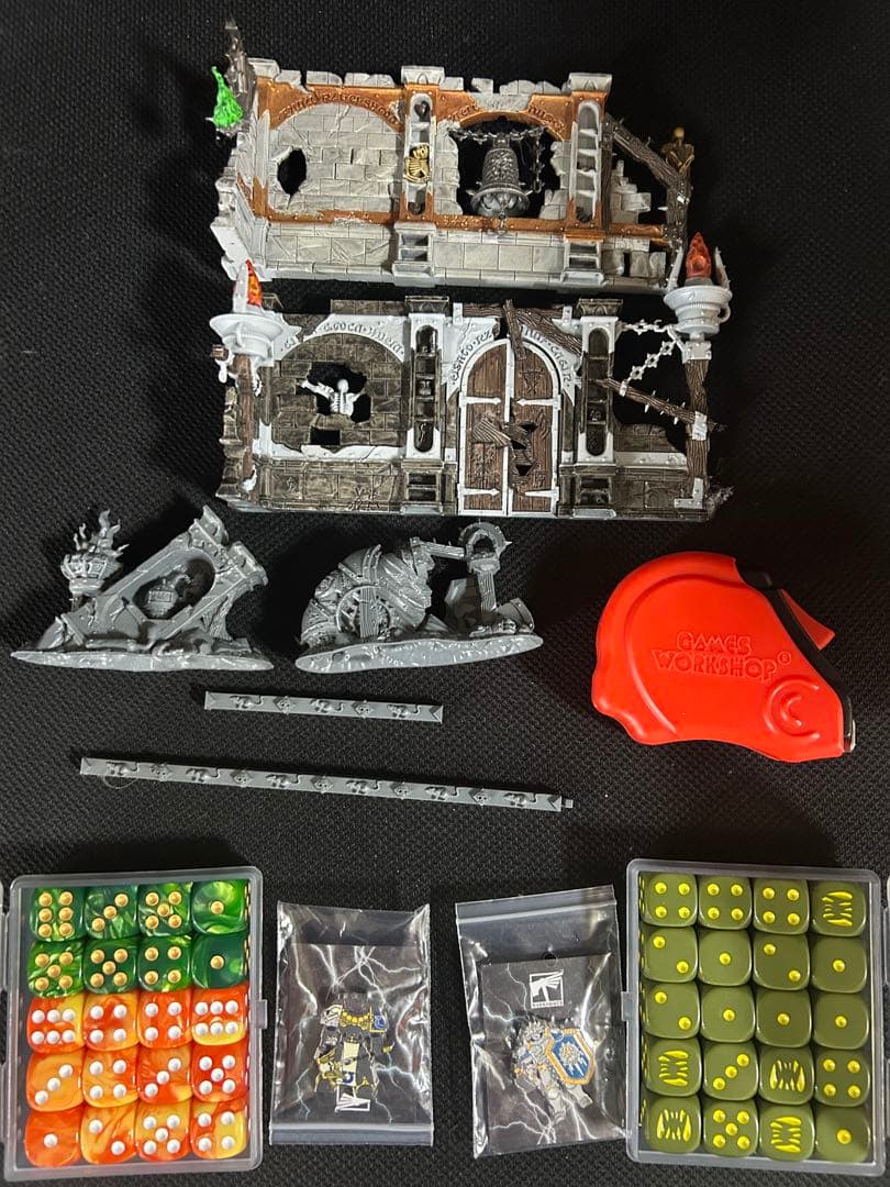 ウォーハンマー AoS 塗装済ミニチュア オマケ付