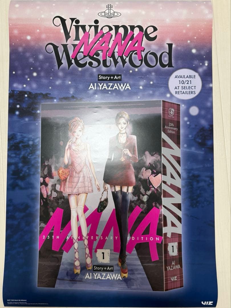 即日発送 NANA Vivienne Westwood レア 購入者限定ポスター - メルカリ