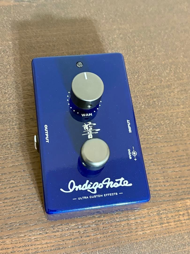 【ほぼ新品】Indigo Note fixed wah