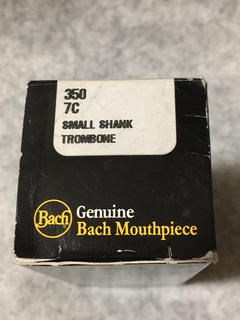 中古】トロンボーン マウスピース BACH 細管 350 7C (K) - メルカリ