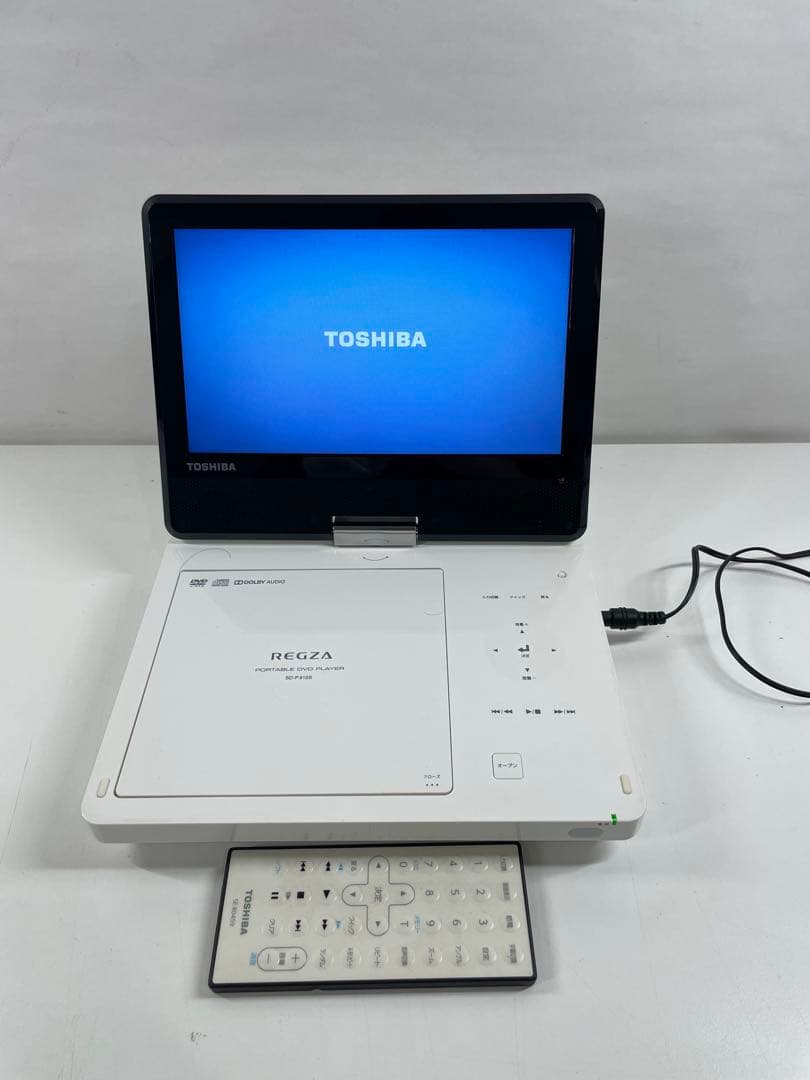 TOSHIBA SD-P910S ポータブルDVDプレーヤー 通電確認済 TOSHIBA SD-P910S ポータブルDVDプレーヤー 通電確認済 TOSHIBA SD