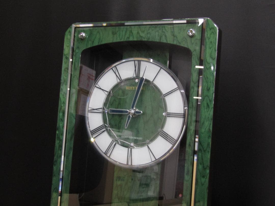 【最終値下】【展示品】リズム時計 ハイグレード掛時計 プライムオルガニートMN