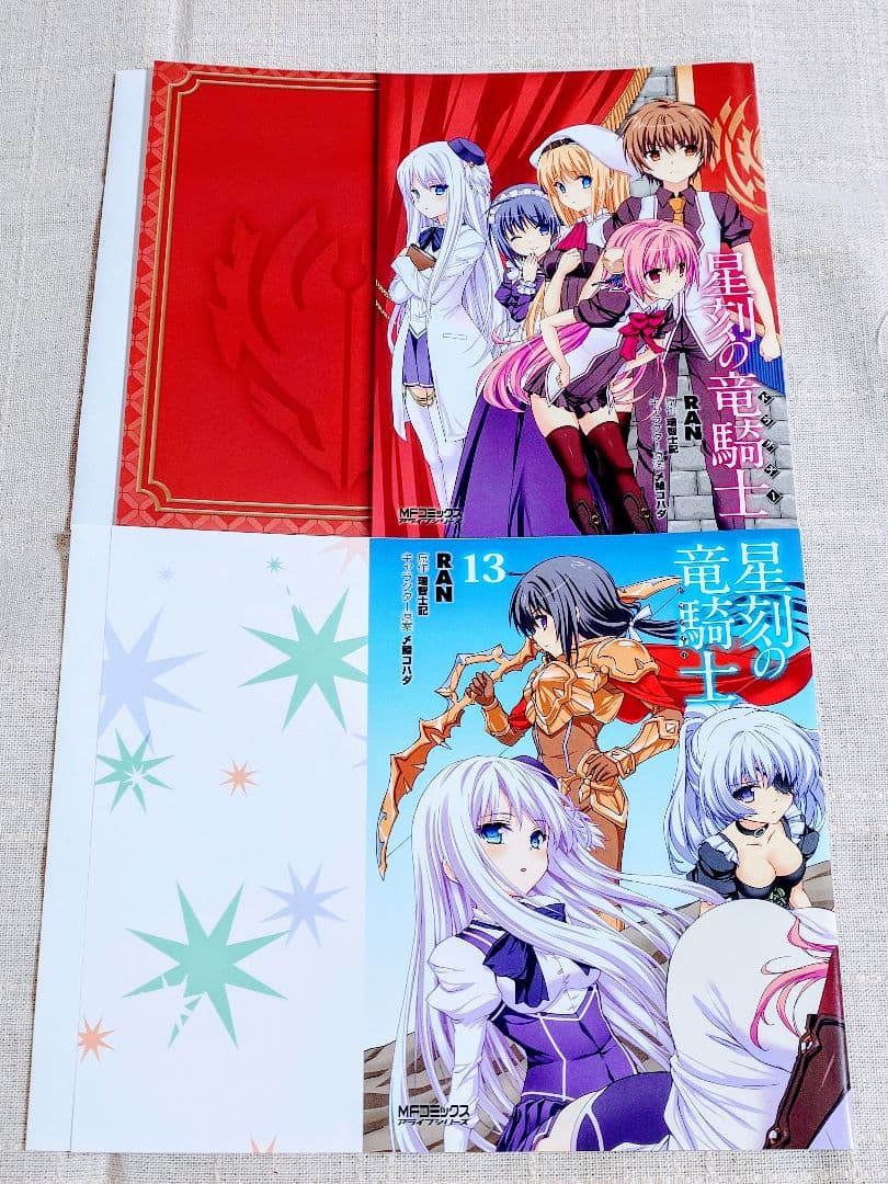 星刻の竜騎士（コミック版）特典ブックカバー 10枚セット