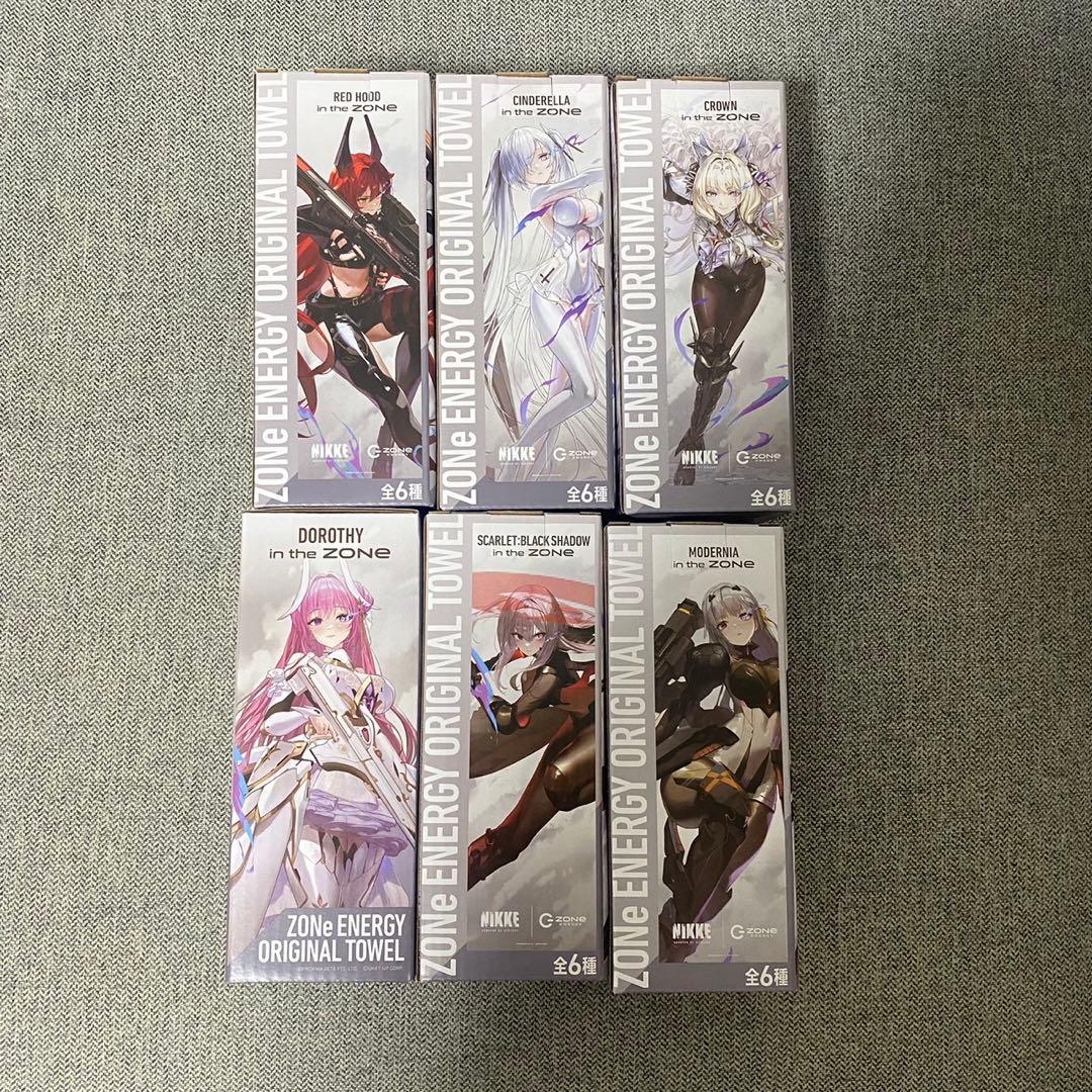 NIKKE タオル 全種セット 外箱&応募券付き