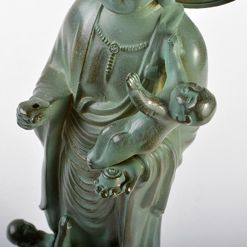 仏教美術　古銅青銅　水子地蔵尊　仏像　置物　C　6087