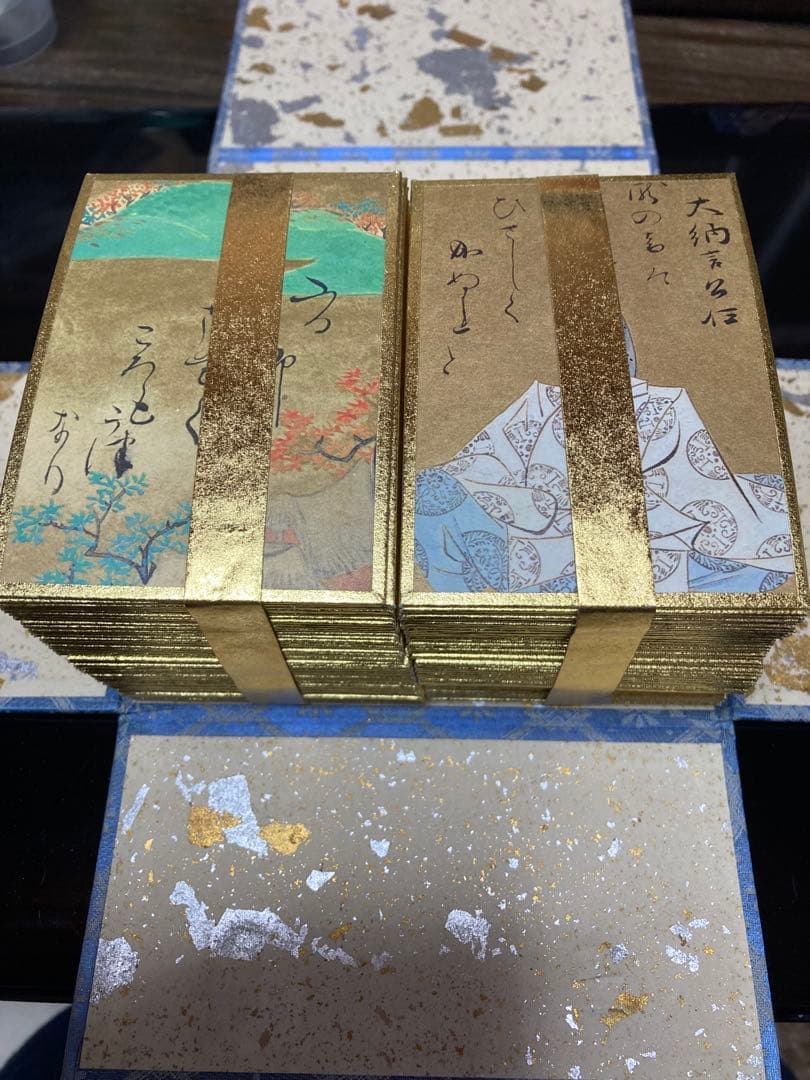 高級 小倉 百人一首 尾形光琳 かるた☆和歌 風雅 ほるぶ 伝統 古典