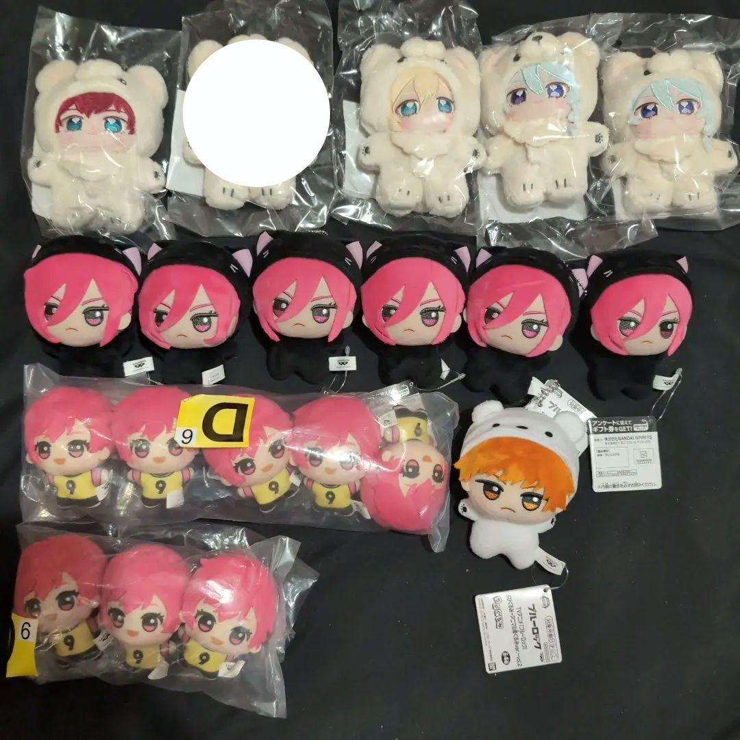 【大量】　あんスタ　ブルーロック　いつぬい　ちびぐるみ　一彩　薫　英智　渉 大量】 あんスタ ブルーロック いつぬい ちびぐるみ 一彩 薫 英智 渉