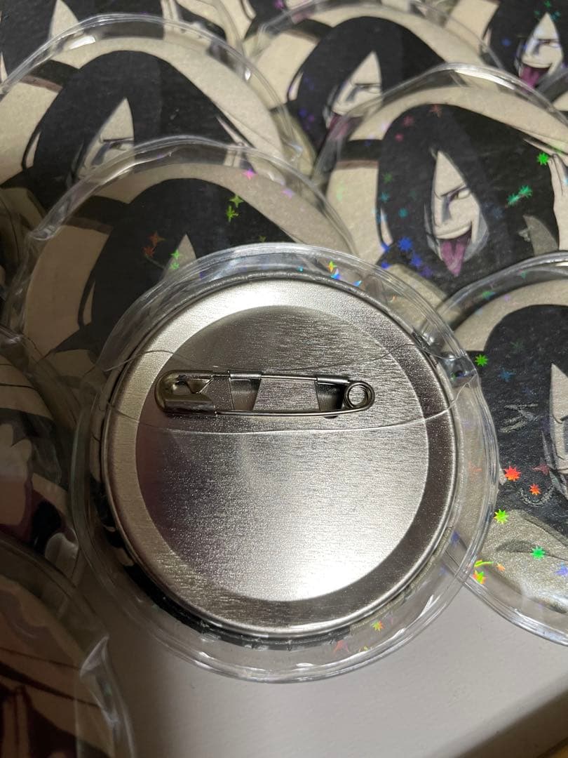 NARUTO ナルト展 缶バッジ 大蛇丸 96個 カバー付き