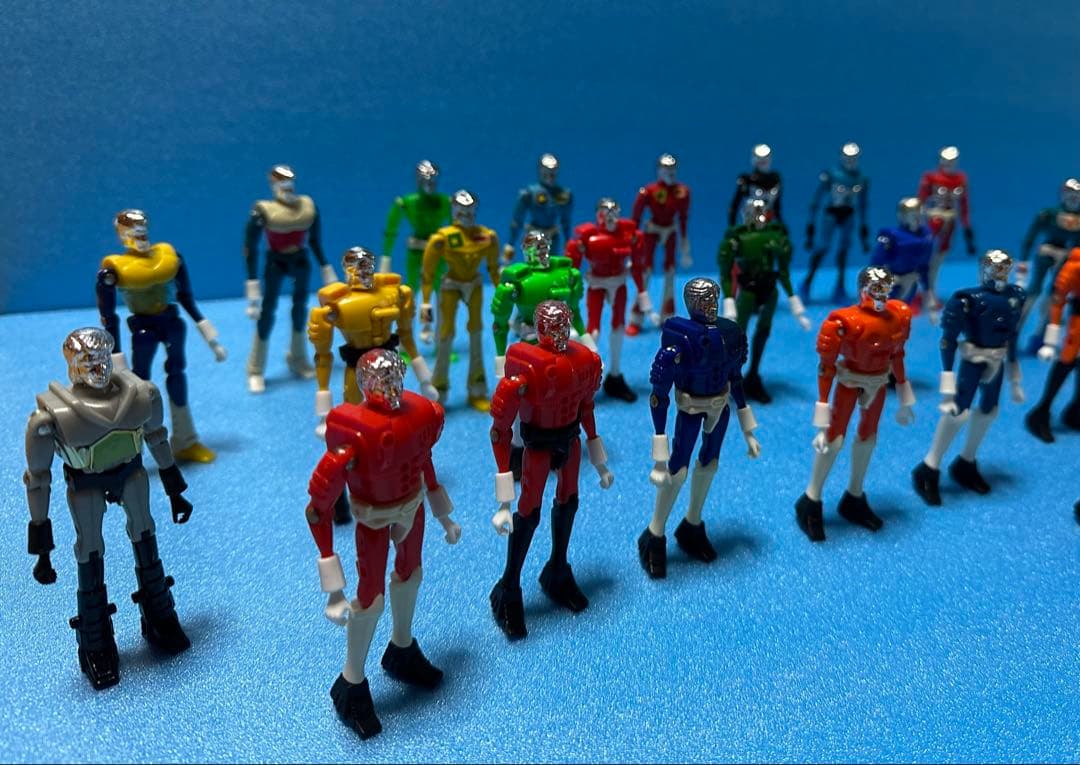 旧　ミクロマン　35体　当時物、復刻版含む