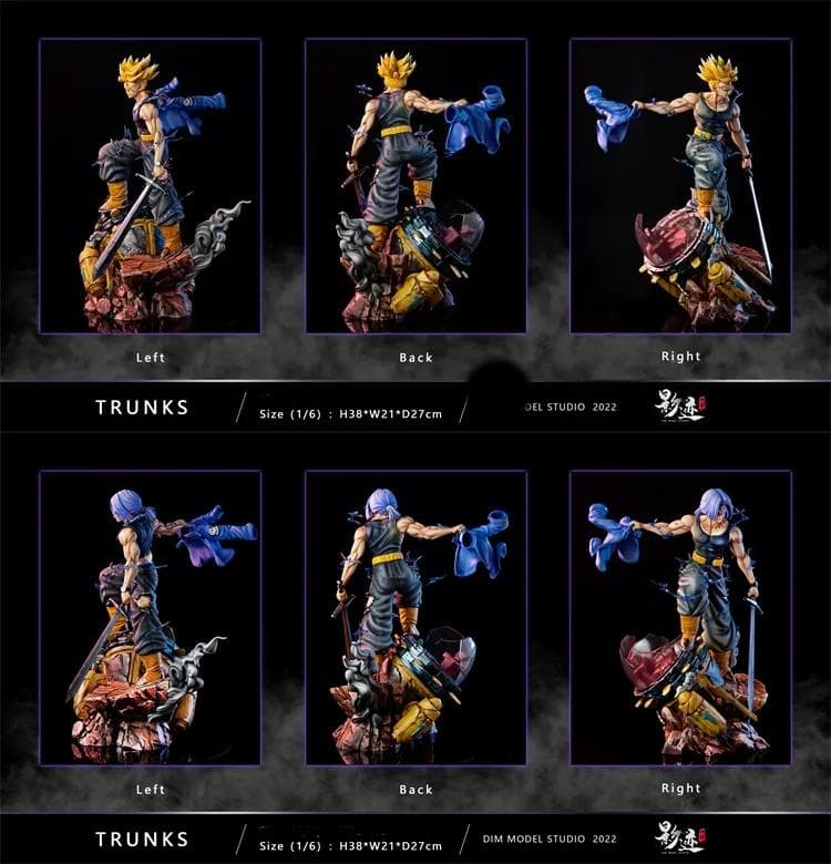 ドラゴンボール 未来トランクス フィギュア ガレージキット 1/6スケール