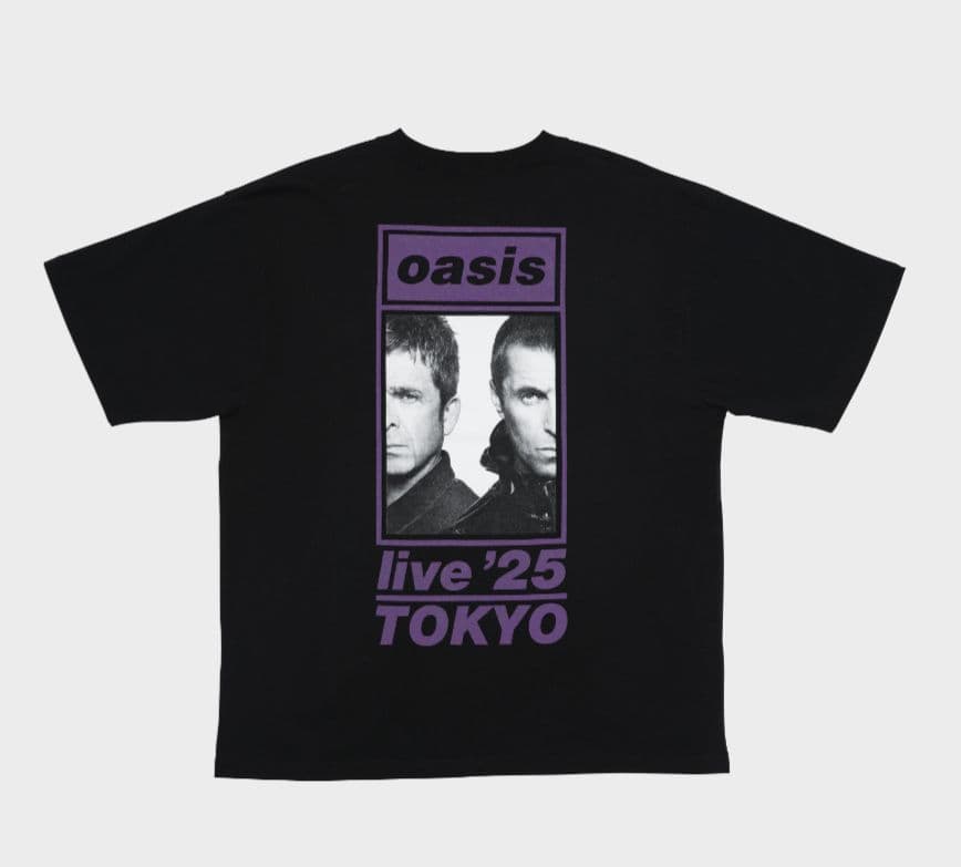 Oasis ライブ live '25 Tシャツ 波 日本限定 L オアシスoasis Tシャツ