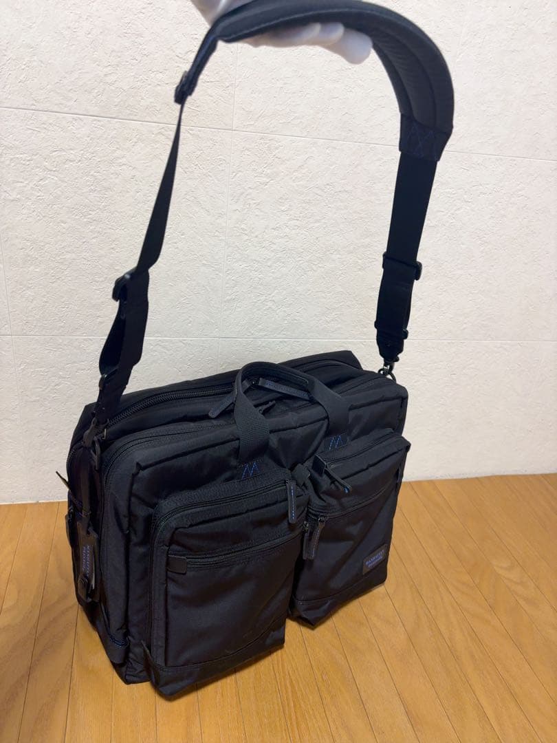 MANHATTAN PASSAGE #8003-K ブラック ビジネスバッグ