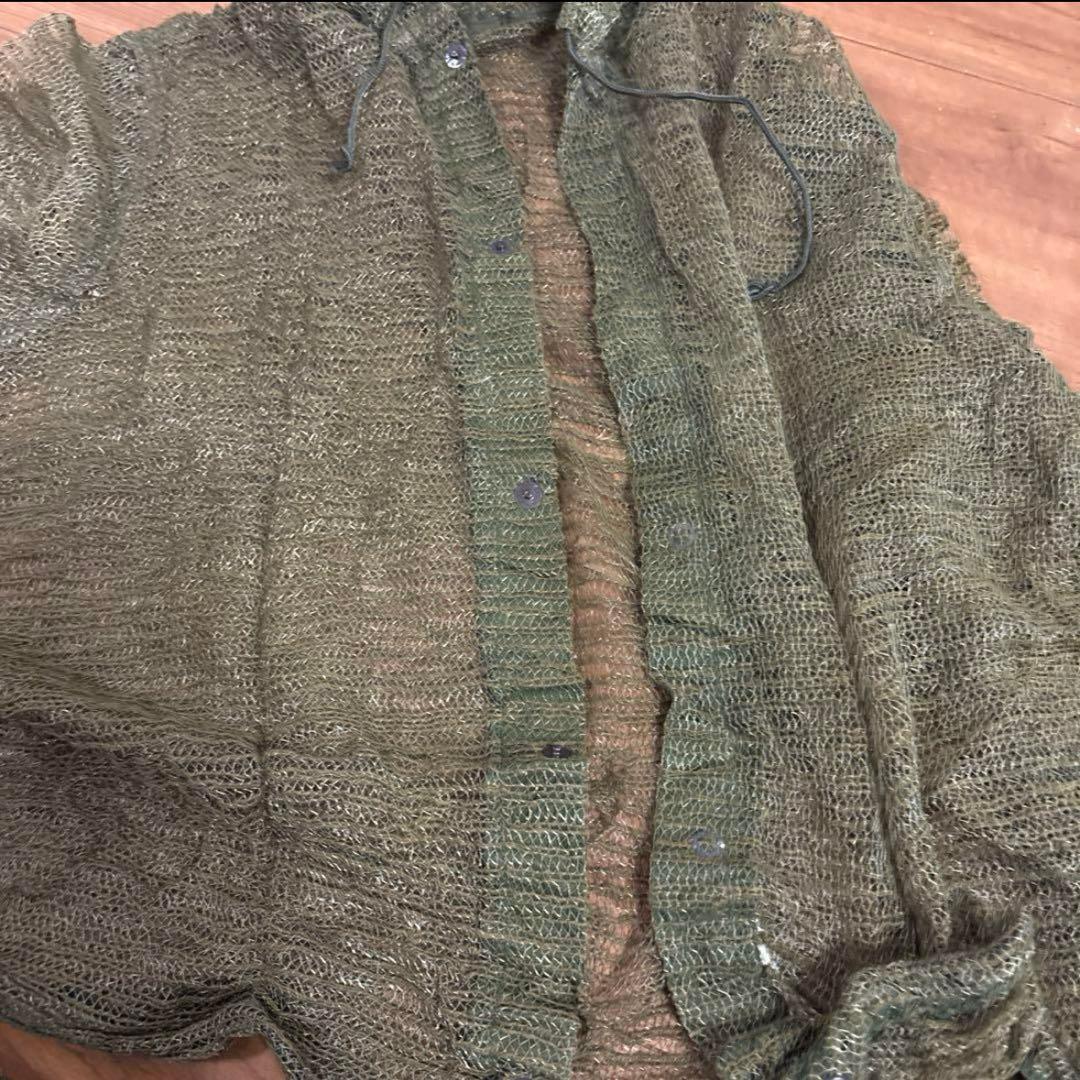 デッドストック 米軍 実物 モスキートパーカー 希少LARGE ⑱送料無料