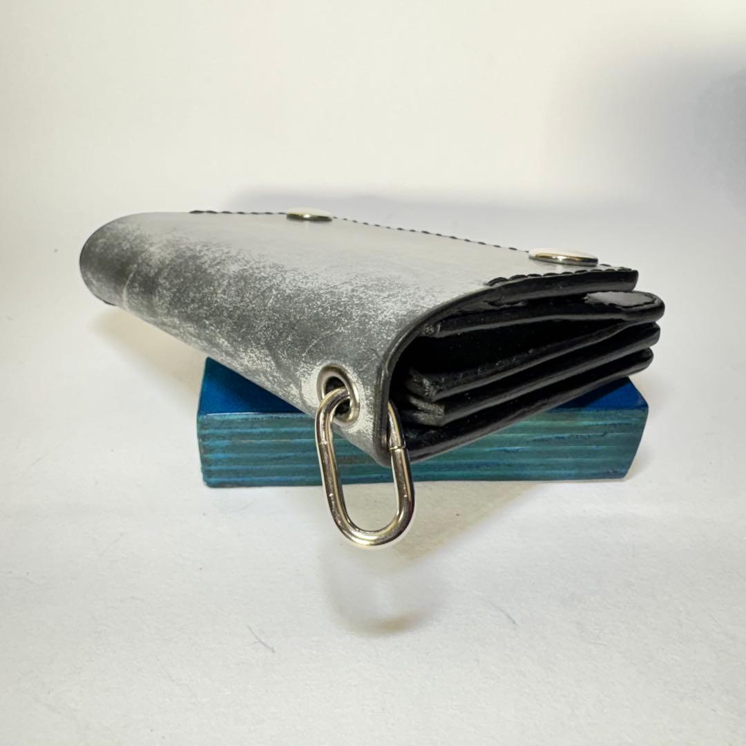 れんれんページ　トラッカーウォレット　ショート　ブライドルレザー