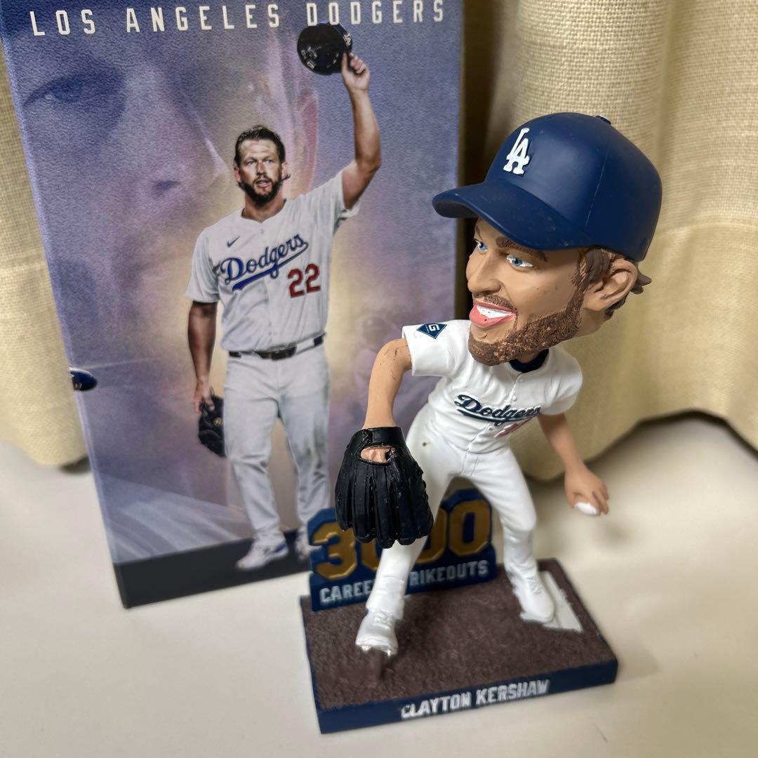 Clayton Kershaw ゴールドボブルヘッド Clayton Kershaw 3000奪三振