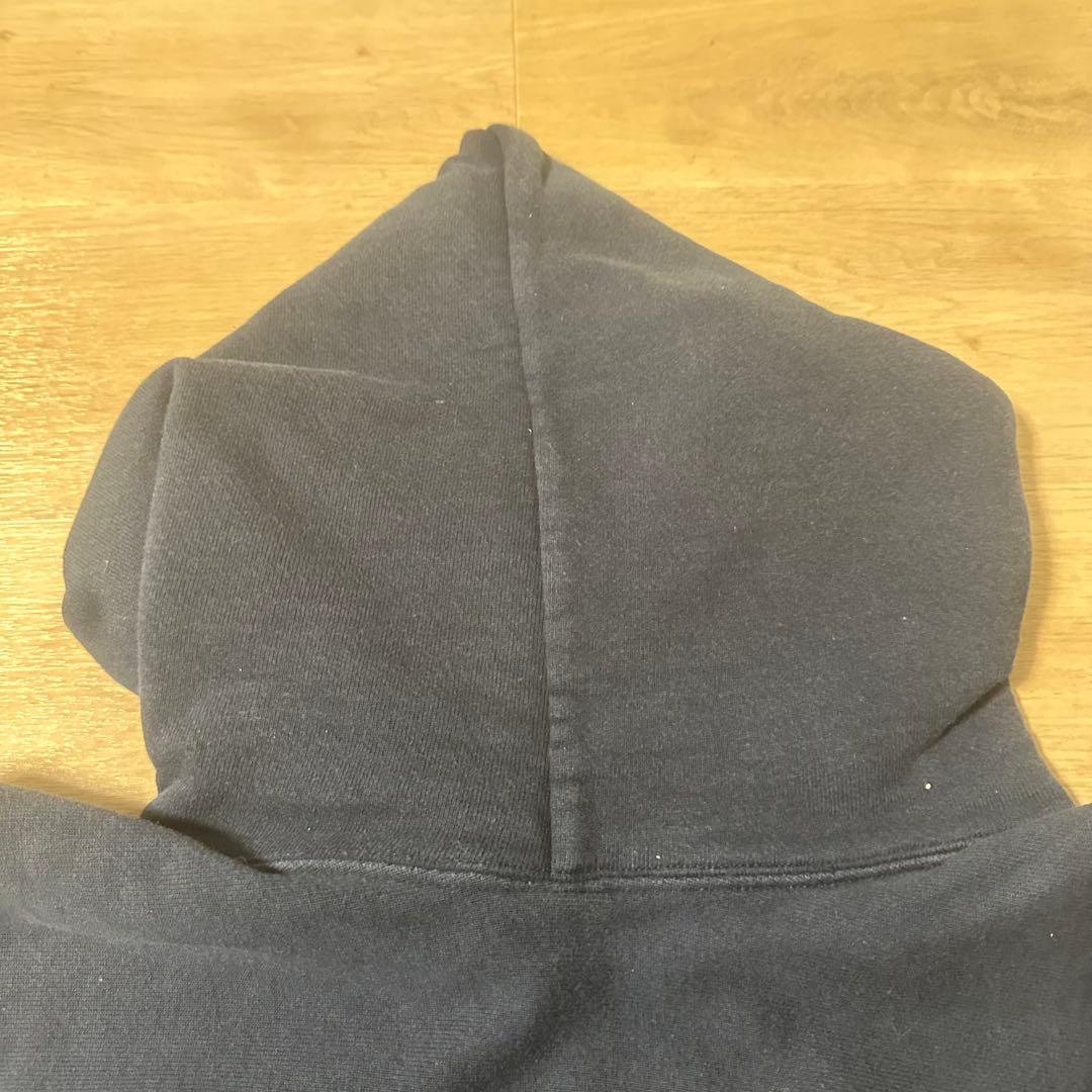 90s チャンピオン　リバースウィーブパーカー　USA製　ネイビー　カレッジ