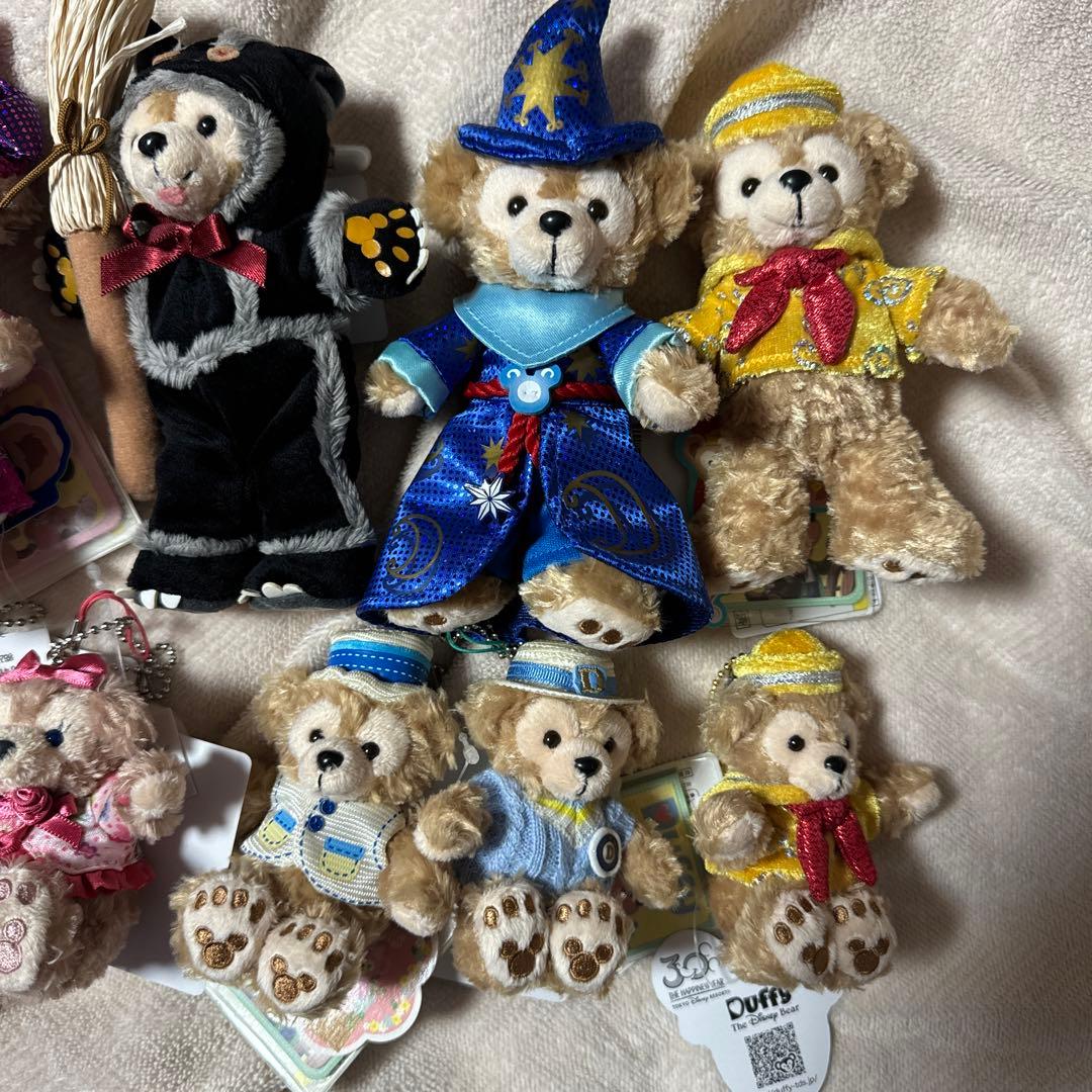 オープンマウス付き！ダッフィー 、シェリーメイぬいぐるみバッジ