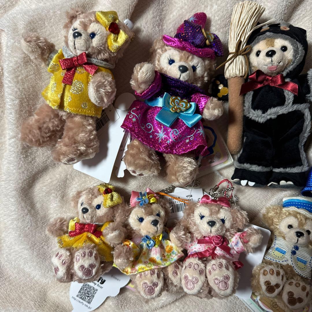 オープンマウス付き！ダッフィー 、シェリーメイぬいぐるみバッジ