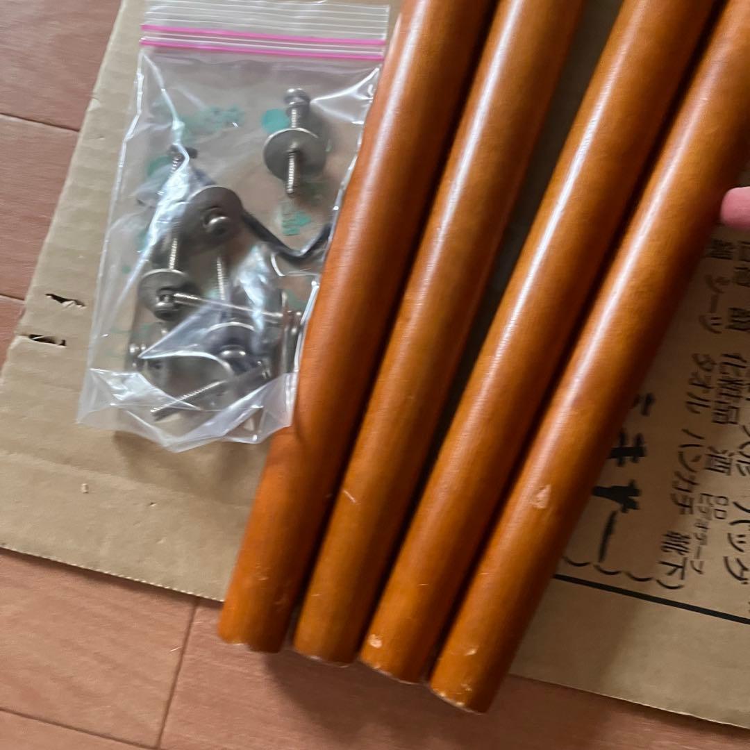 処分　木製ダイニングテーブル　ウニコ好き　北欧好き　120✖️80