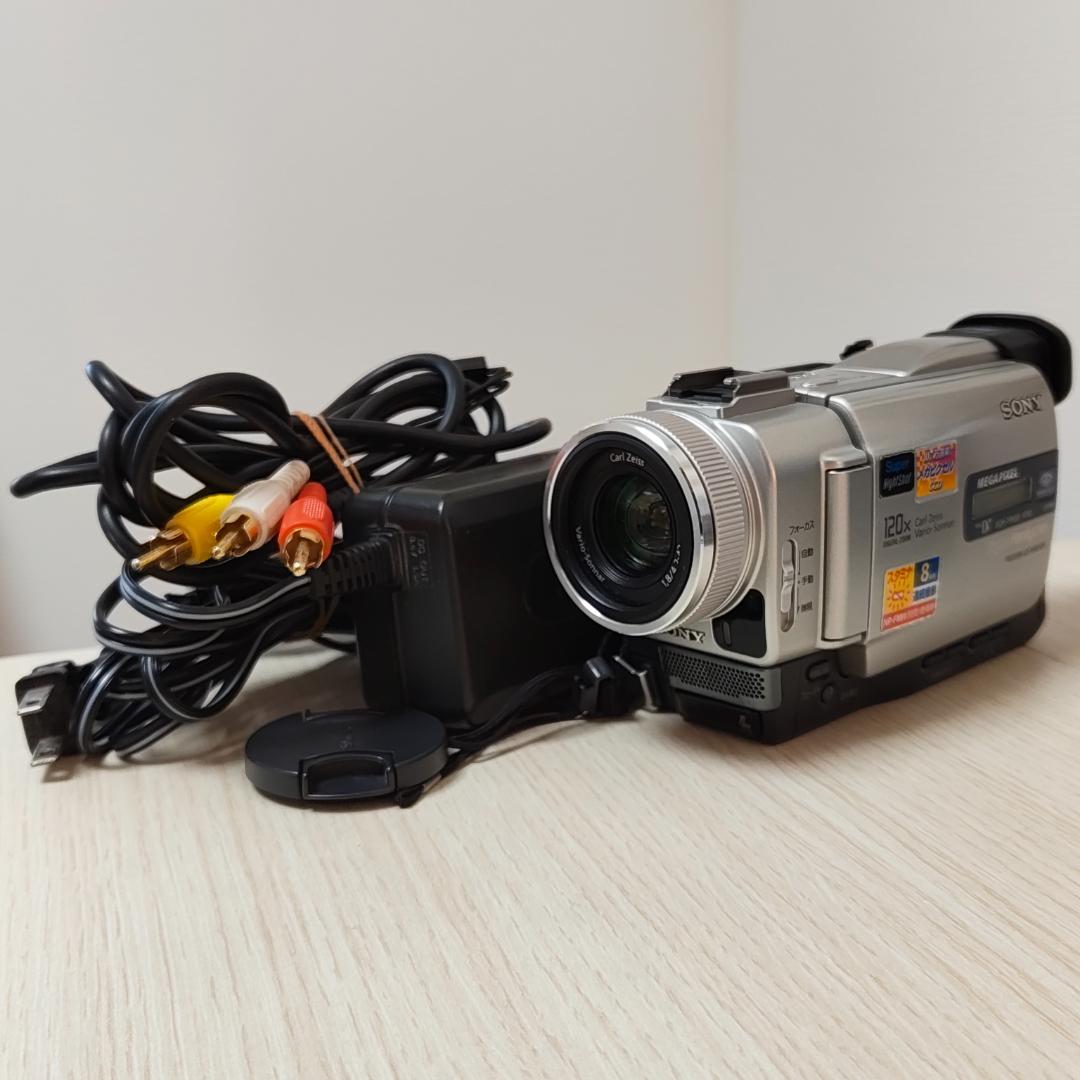 SONY DCR-TRV20 miniDVビデオカメラ ダビングに