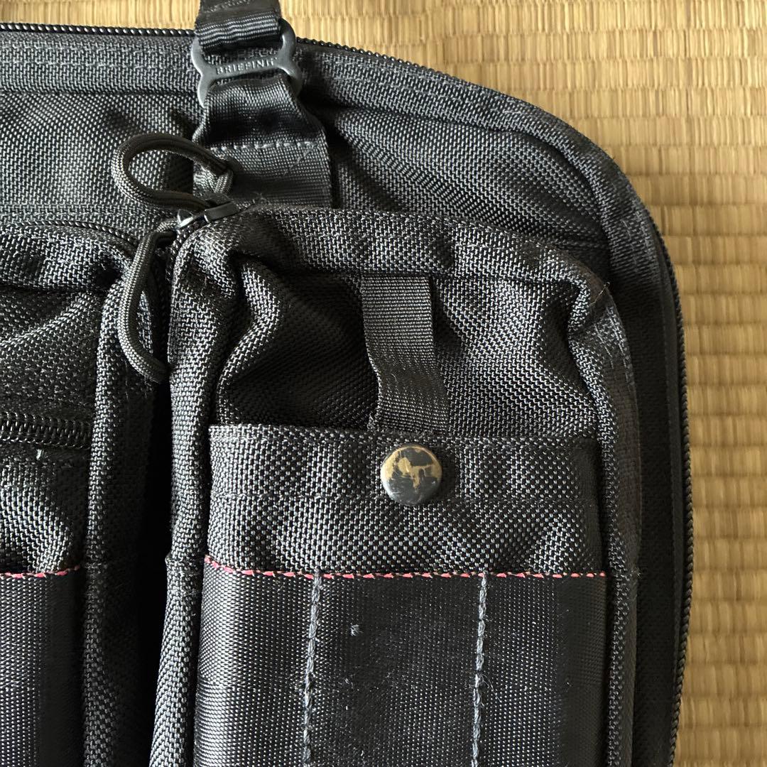 BRIEFING A4 LINER ブラック ブリーフィング 黒 ストラップ付