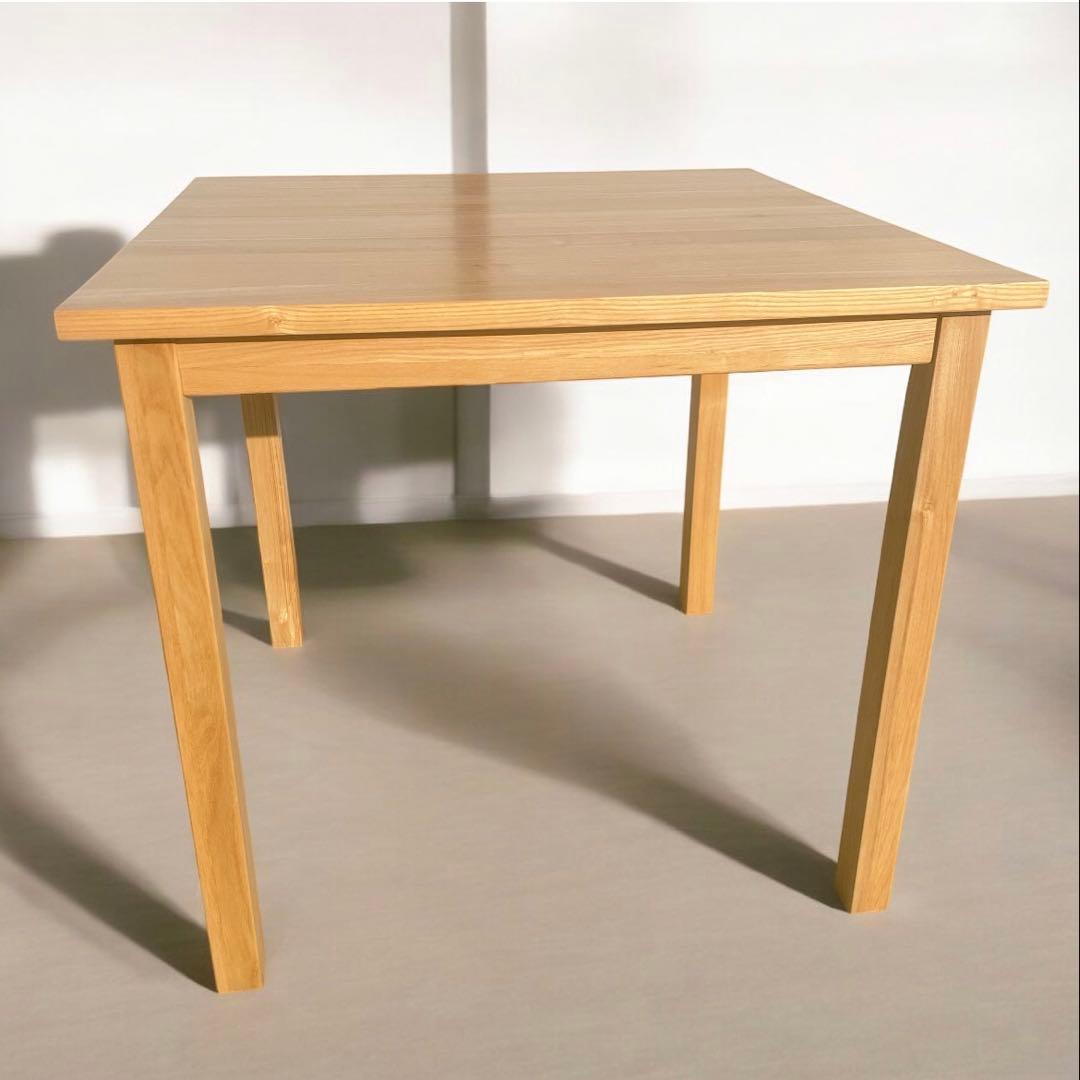 【希少】MUJI 良品計画 ダイニングテーブル 無印良品 タモ材テーブル