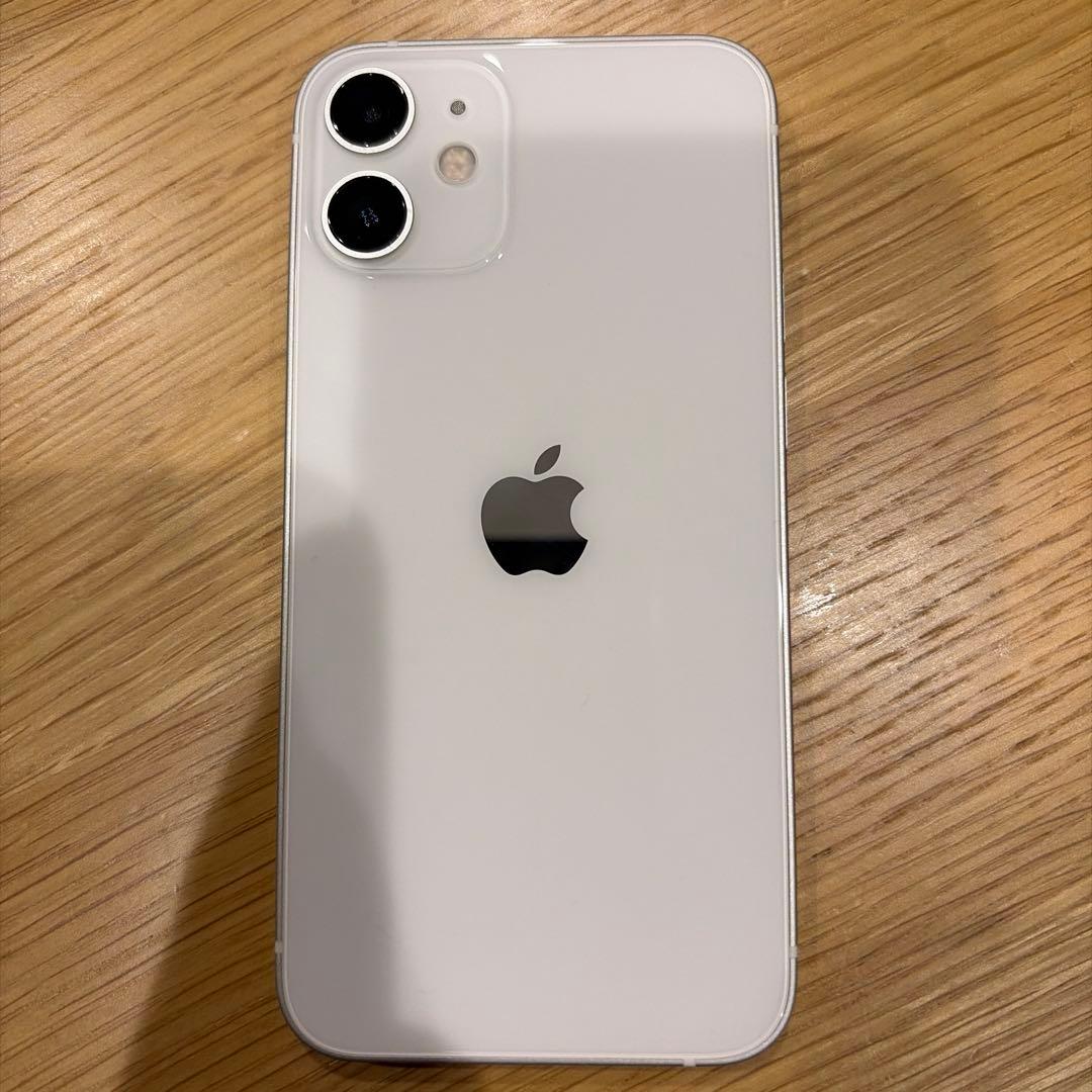 Apple iPhone 12 mini ホワイト 本体 128GB 修理歴なし - メルカリ