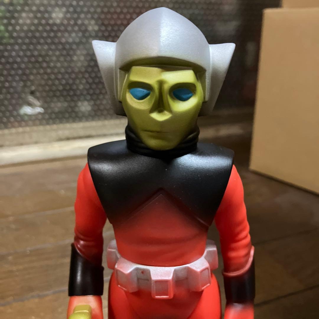 ソフビ シャドー星人 マーミット ウルトラセブン ブルマァク マルサン M1号