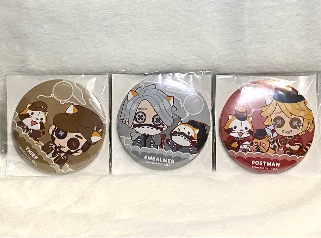 第五人格 ラスカルくじ 缶バッジ 納棺師 ポストマン 泥棒 - メルカリ