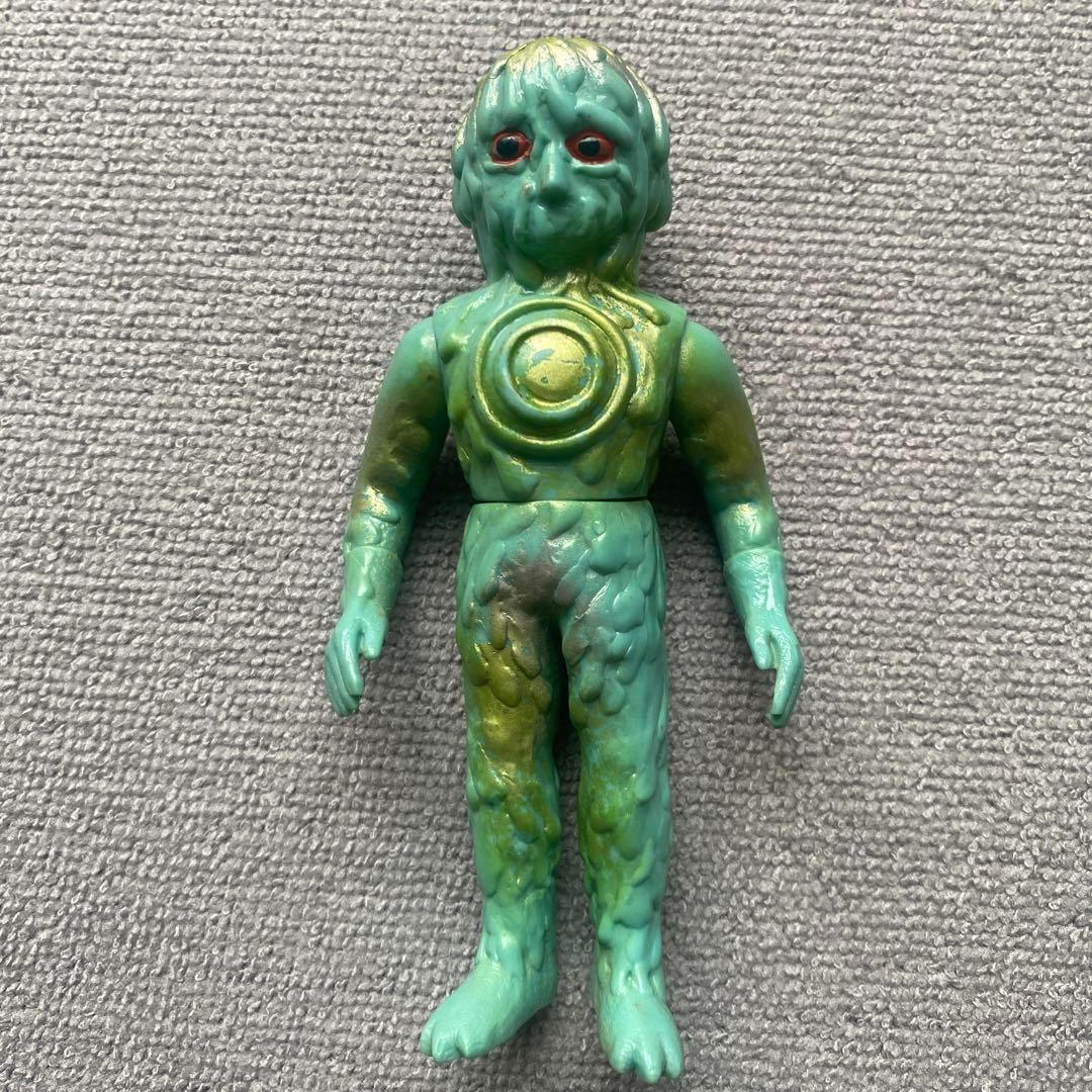 鉄人タイガーセブン/オイル原人] ブルマァク ソフビ 昭和ビンテージ