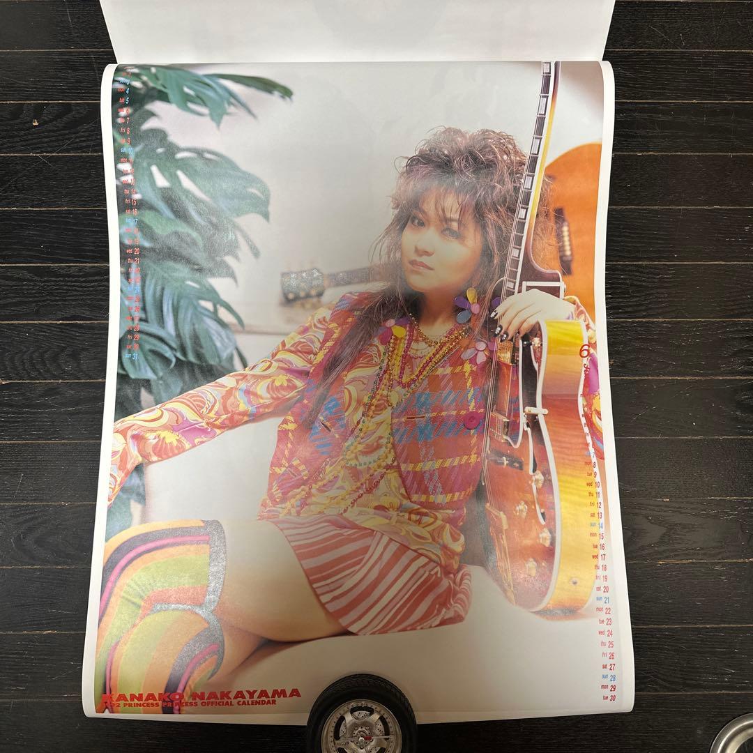 プリンセスプリンセスB2カレンダー1992年 ミュージシャンプリプリ