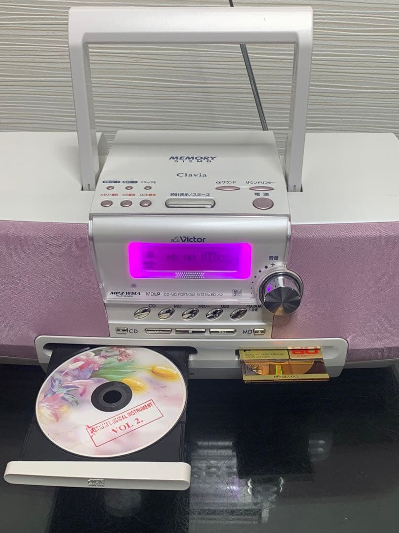 動作品！未使用近いVictor ビクター RD-M2 Clavia CD-MD