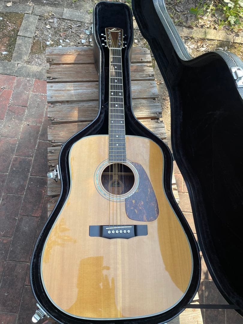 モーリスM-601アコースティックギターハカランダ材使用モデル
