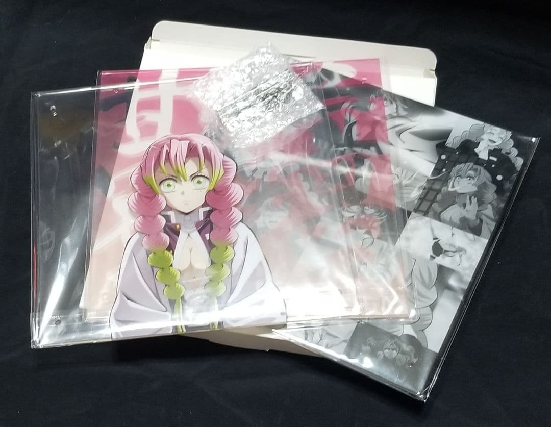 鬼滅の刃 甘露寺蜜璃 コラージュレイヤードパネル 二層アクリルブロック