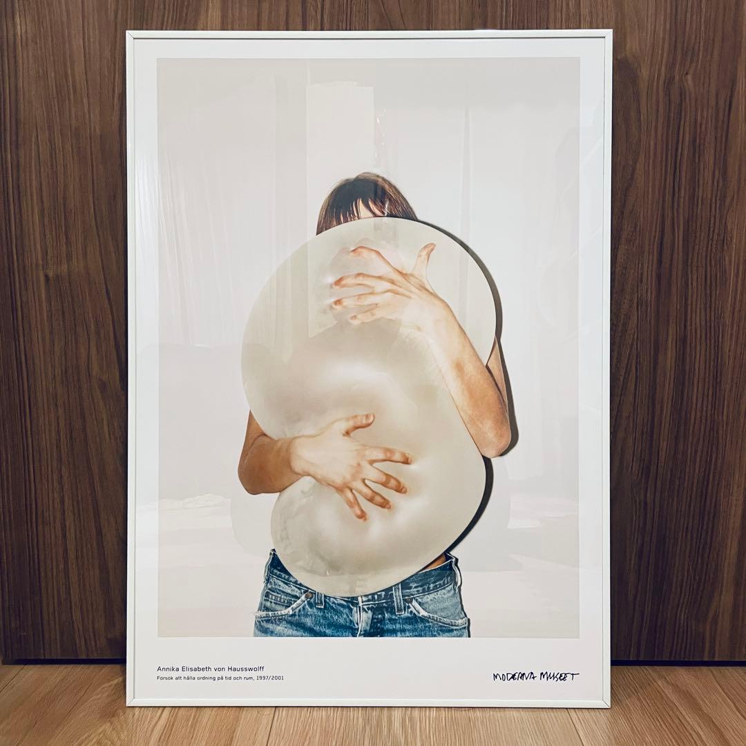 特注額装付き アニカ・エリザベス・フォン・ハウスヴォルフ 展覧会ポスター b99cf649bd4f0d4bbdc44f5bb737e8