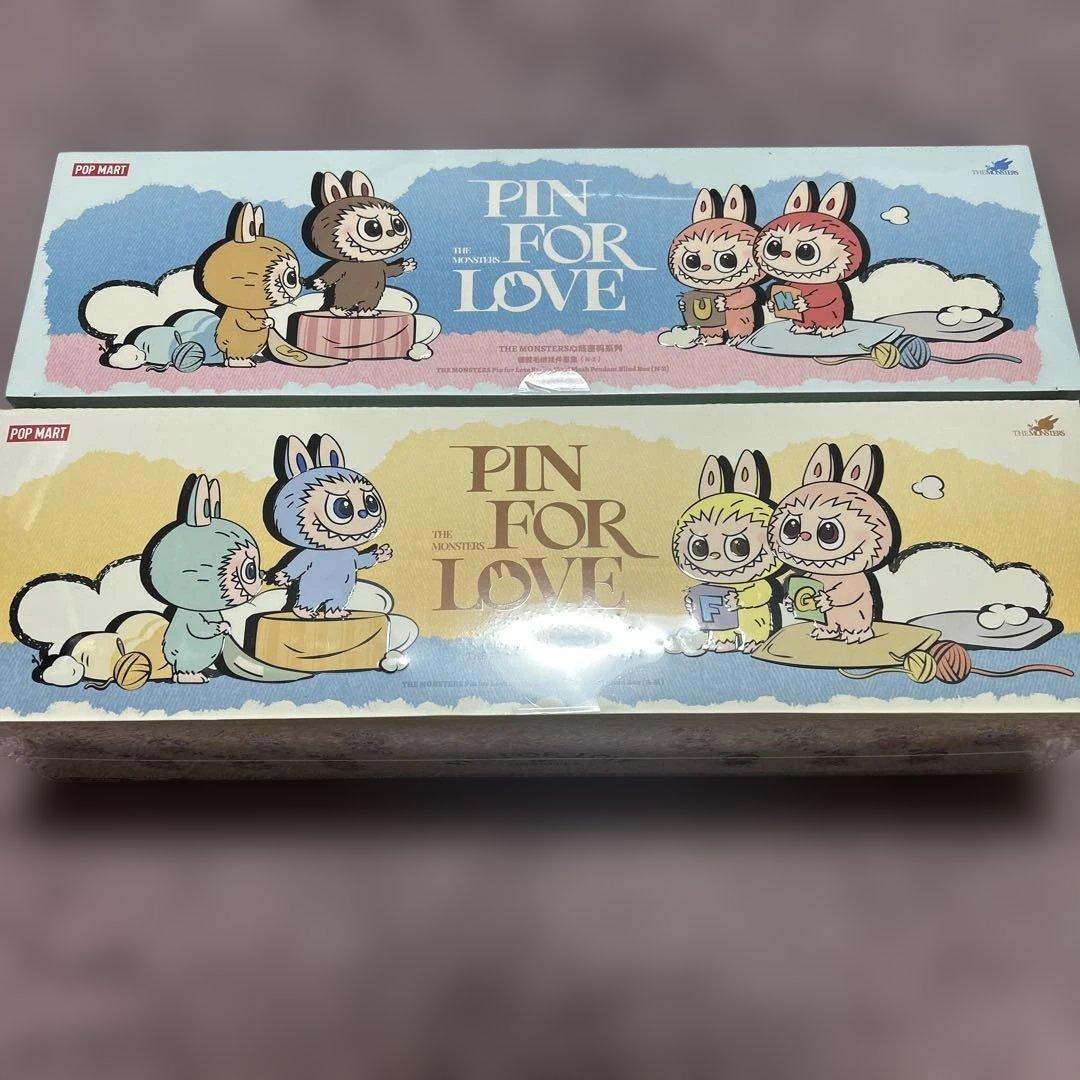 正規品・新品未開封　ラブブ PIN FOR LOVE アソートボックス2箱セット 正規品] ラブブ PIN FOR LOVE アソートボックス(N-Z) ラブブ PIN FOR
