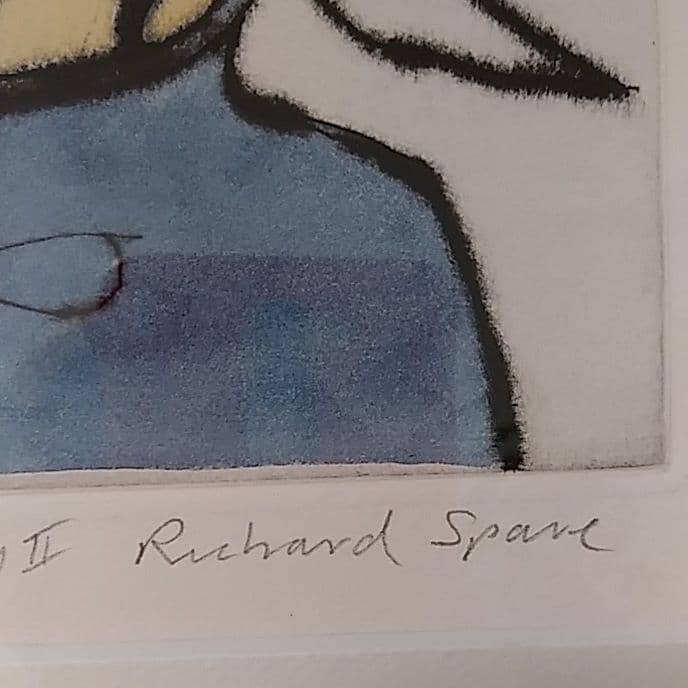 リチャード・スペア 版画 「日本の花器とゆり」 - メルカリ