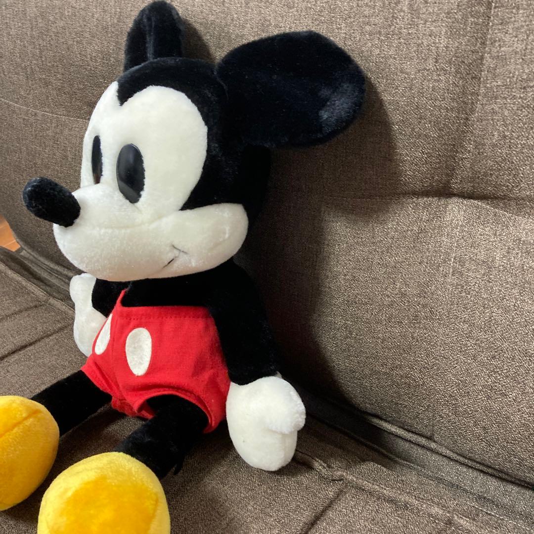 80年代、ディズニー、レア品、ビンテージ、ミッキーマウス、プレミアムぬいぐるみ