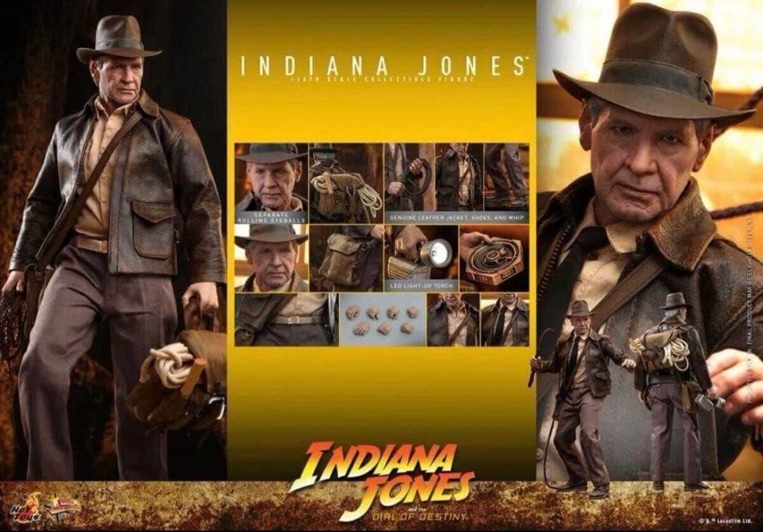 フィギュア ホットトイズ『インディ・ジョーンズと運命のダイヤル』(通常版)