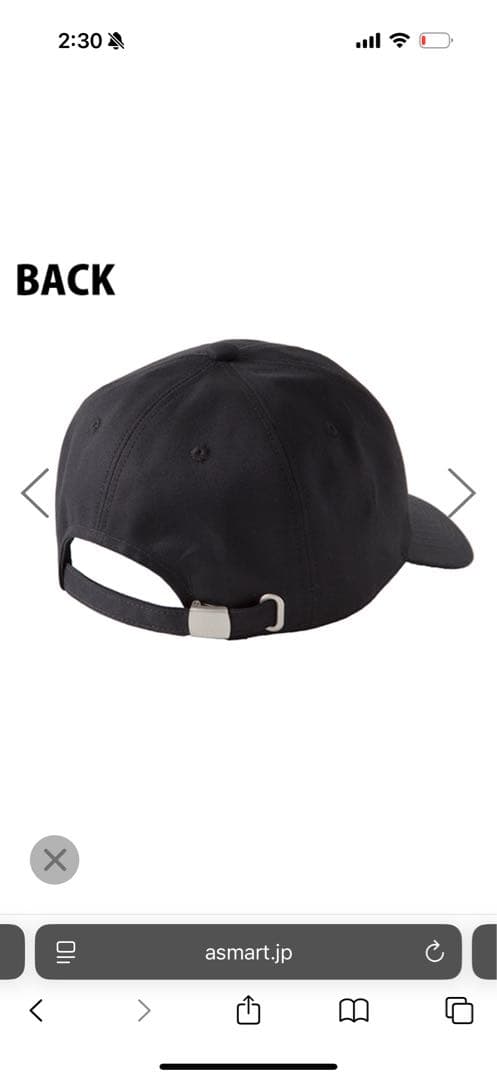 新品】CAP(WATER-REPELLENT) Perfume Closet - メルカリ