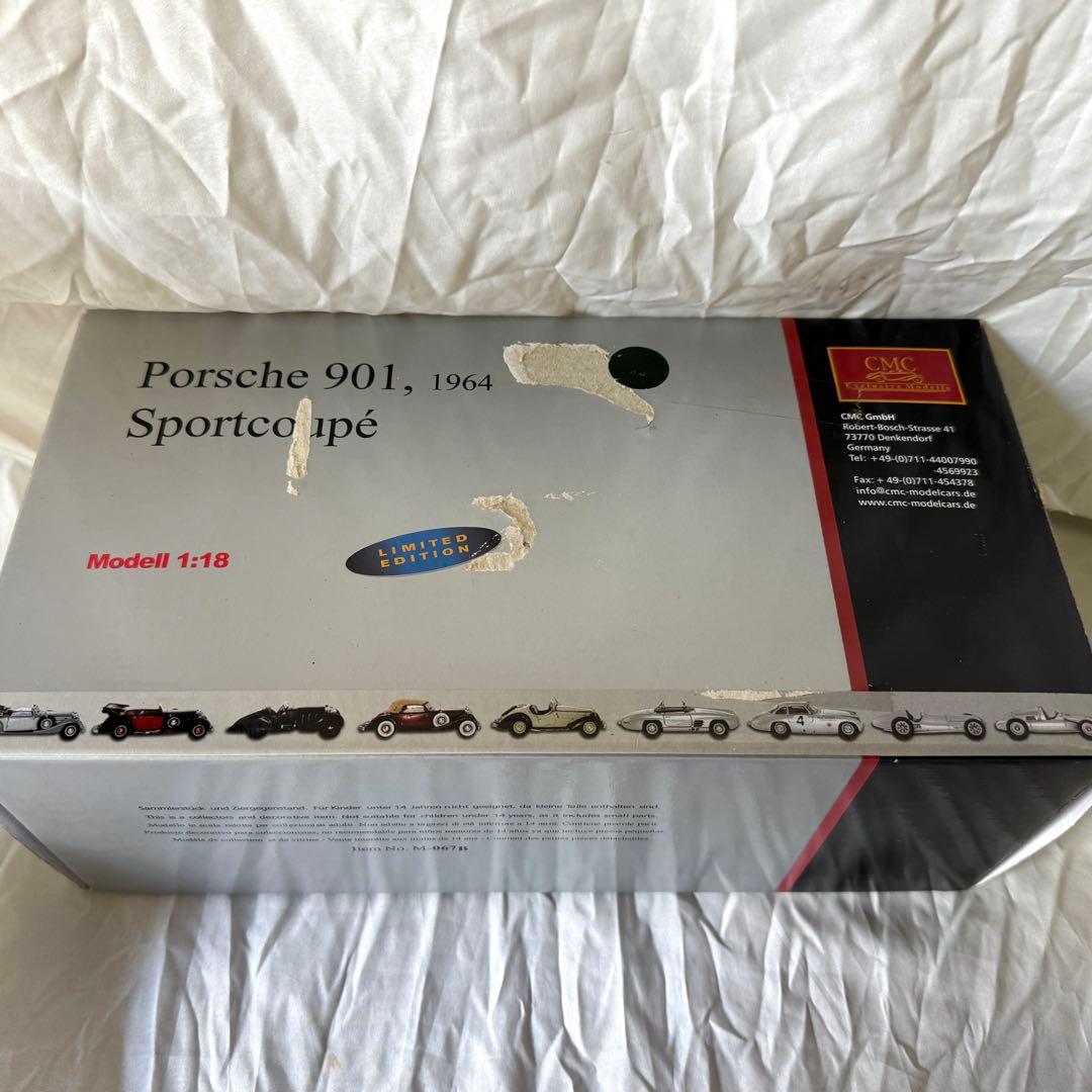 ミニカー CMC Porsche 901 , 1964 Sportcoupe 1:18