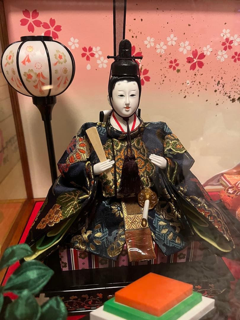 えびせん！定価30000円雛人形　オルゴール付き　ライトアップ　ひな祭り