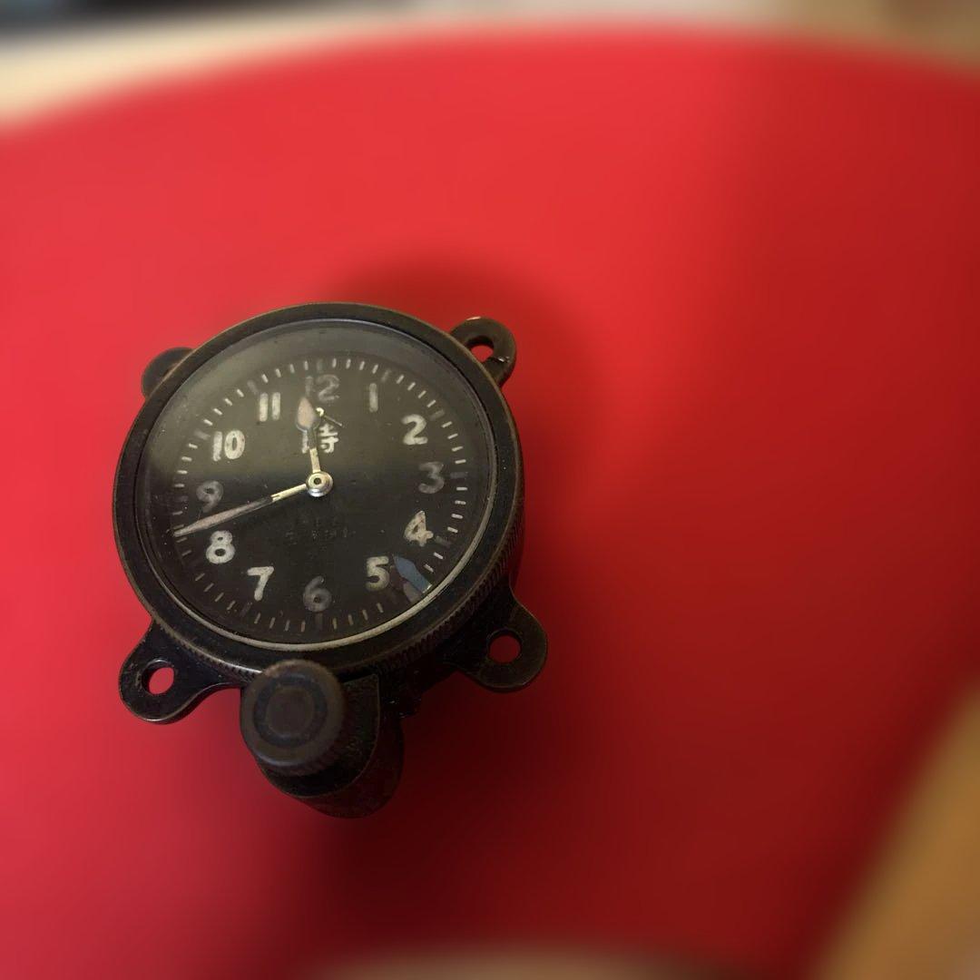 昭和レトロ精工舎 旧日本軍 飛行時計 SEIKO飛行隊 戦闘機搭載計器